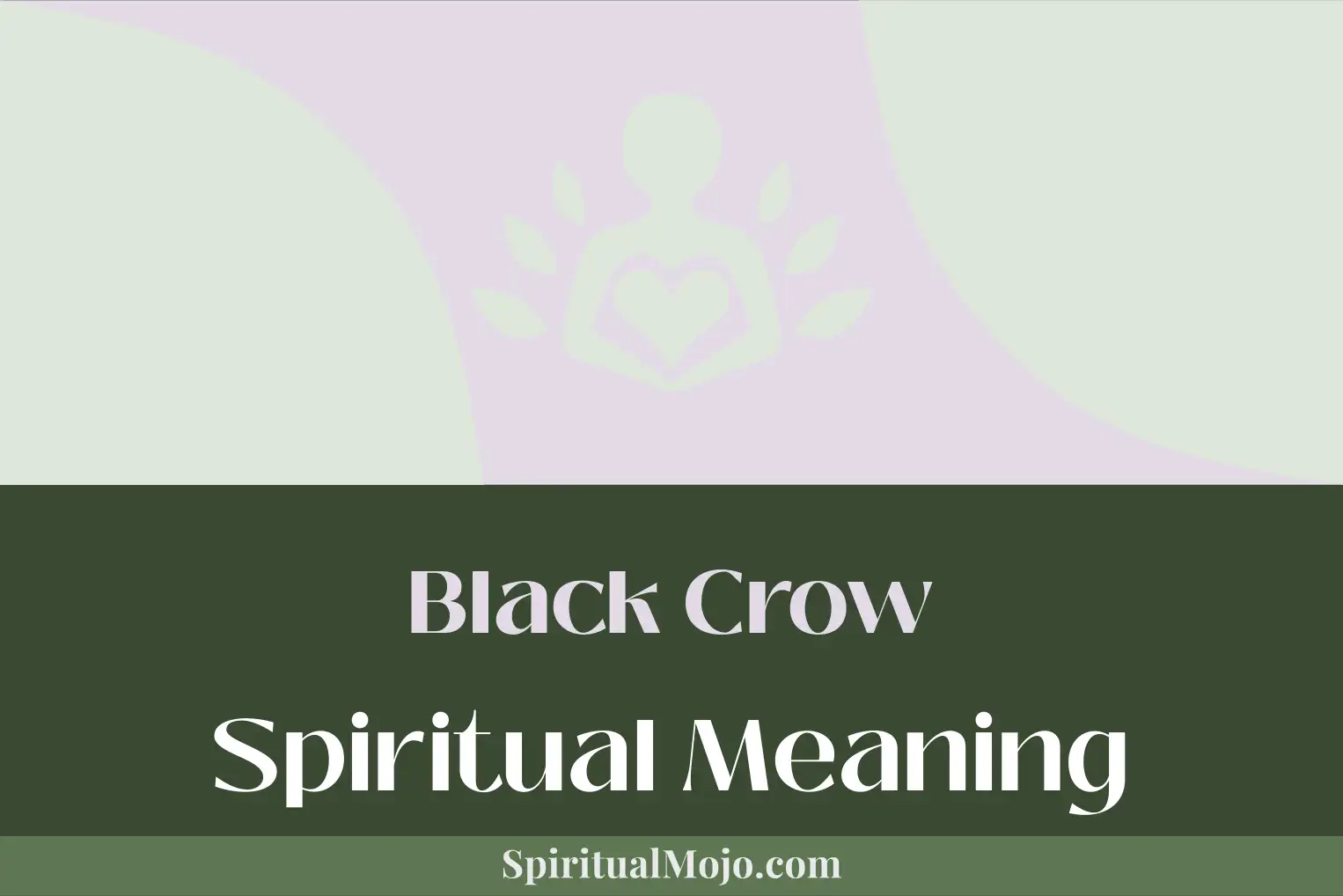 black crow spiritual meaning