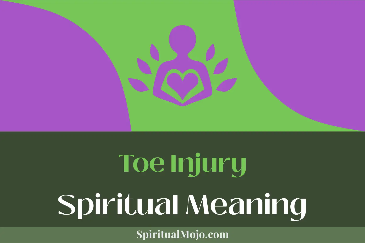 toe injury spiritual meaning