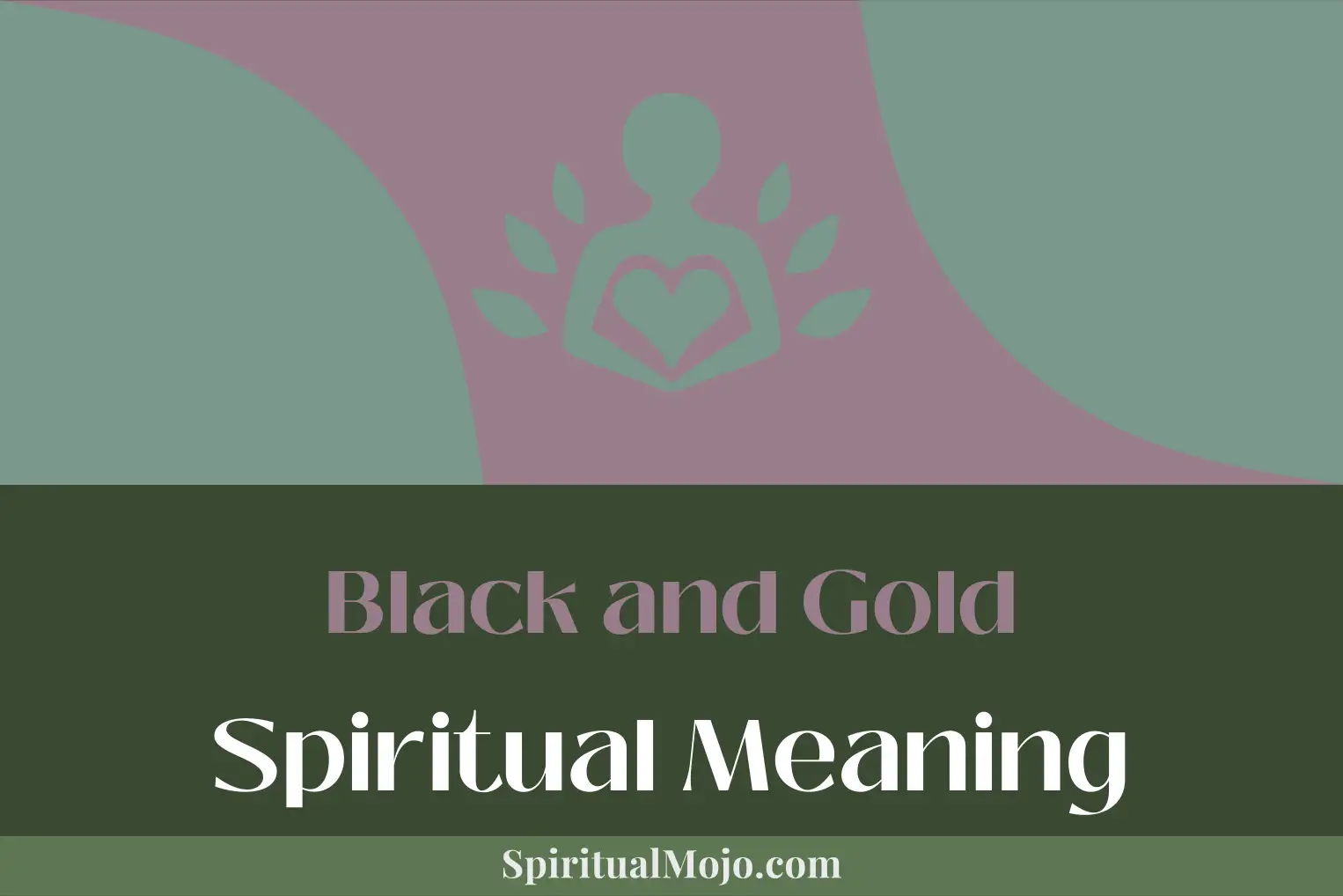 black and gold spiritual meaning