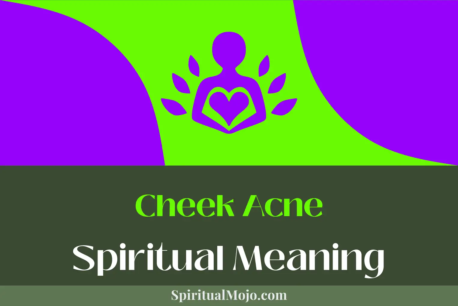 cheek acne spiritual meaning