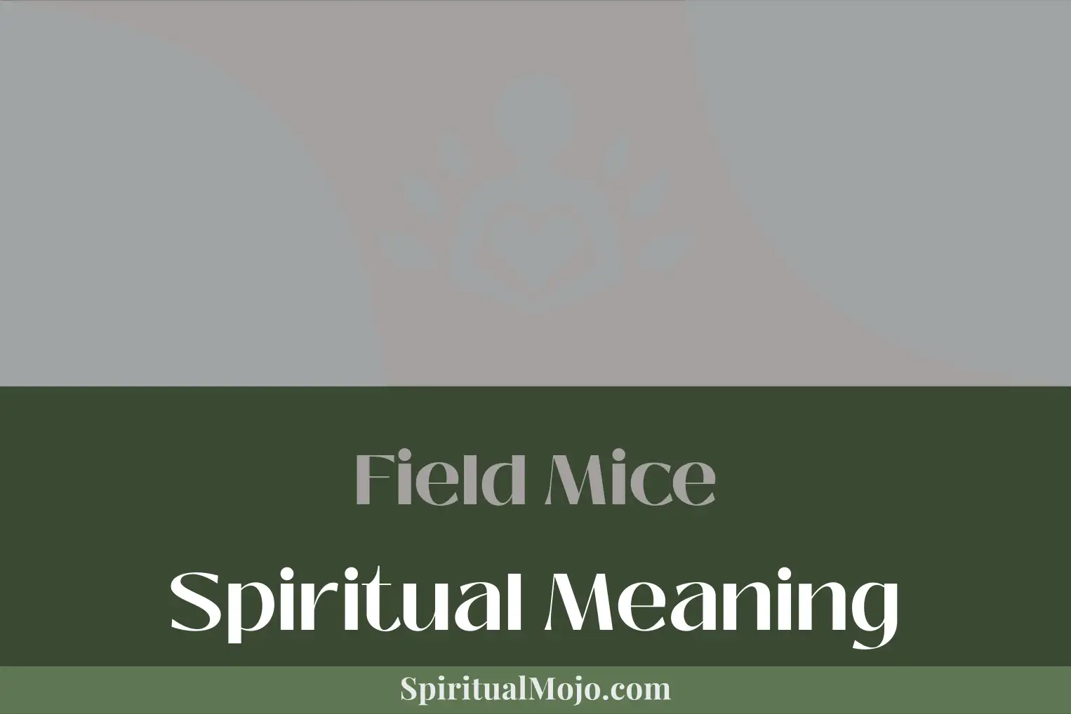 field mice spiritual meaning