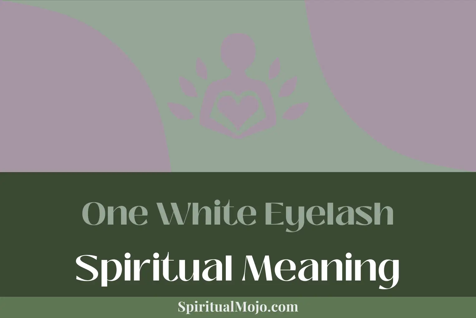 one white eyelash spiritual meaning