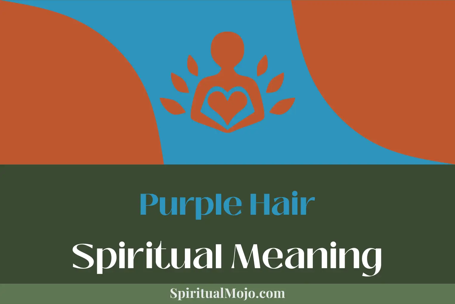 purple hair spiritual meaning