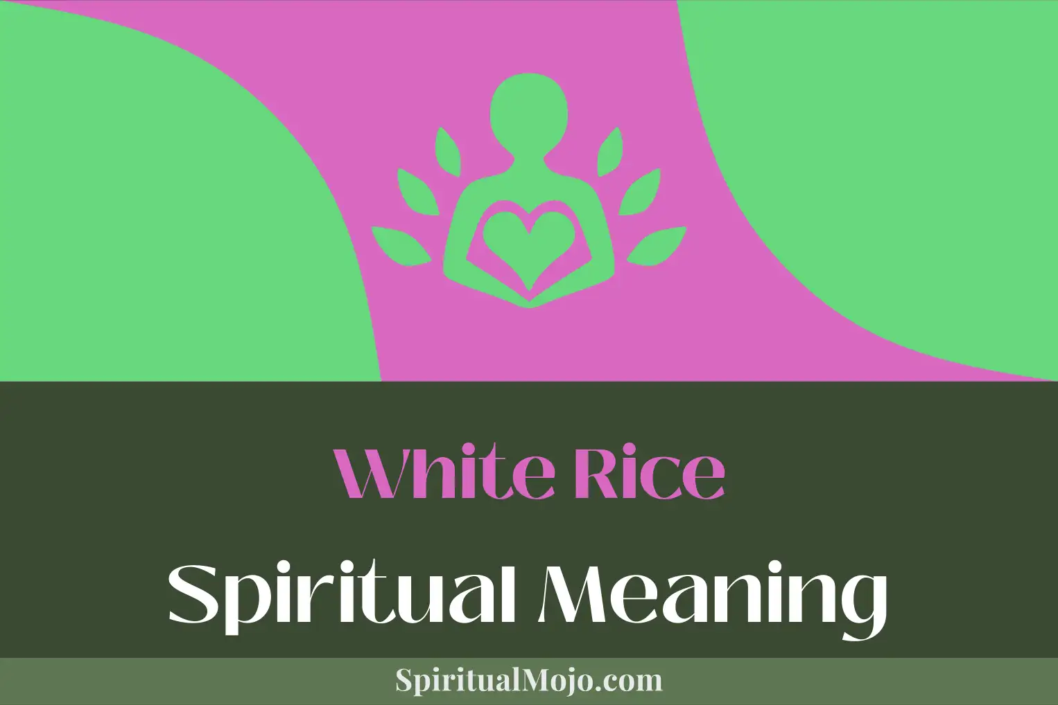 white rice spiritual meaning