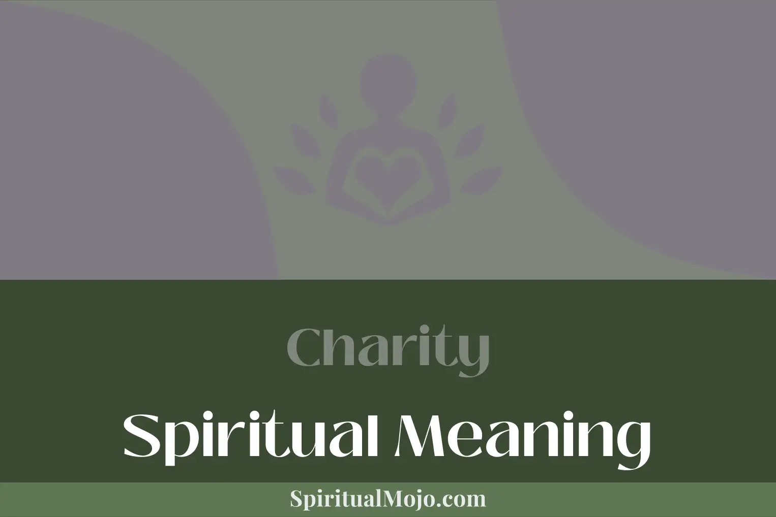 charity spiritual meaning