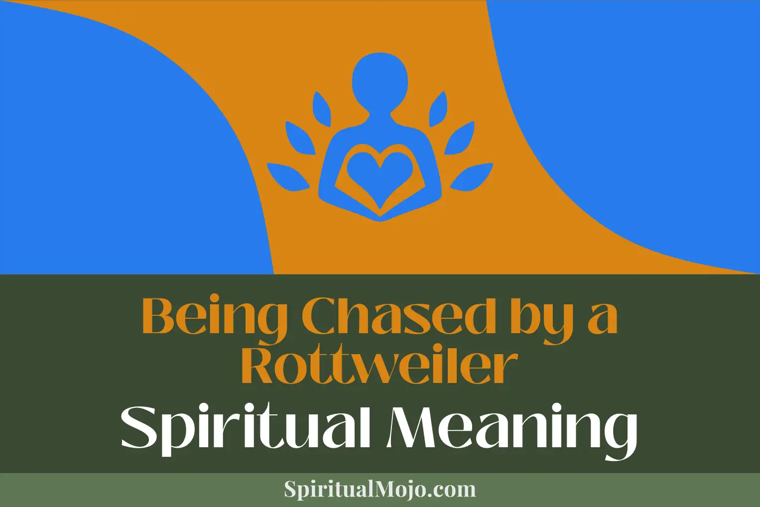 being chased by a rottweiler spiritual meaning