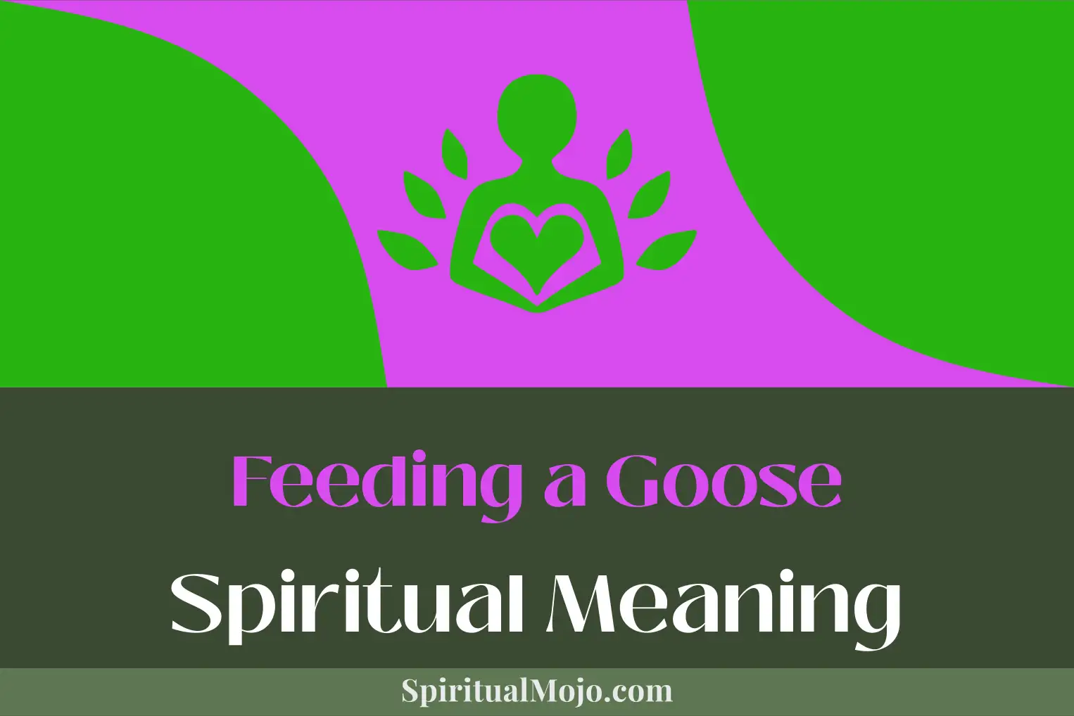 feeding a goose spiritual meaning