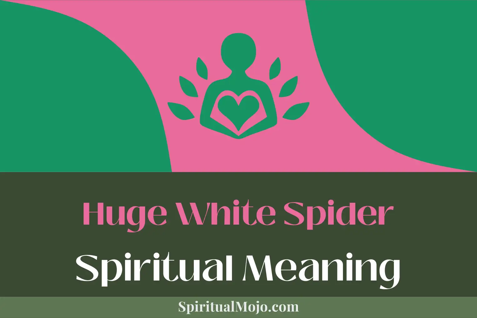 huge white spider spiritual meaning