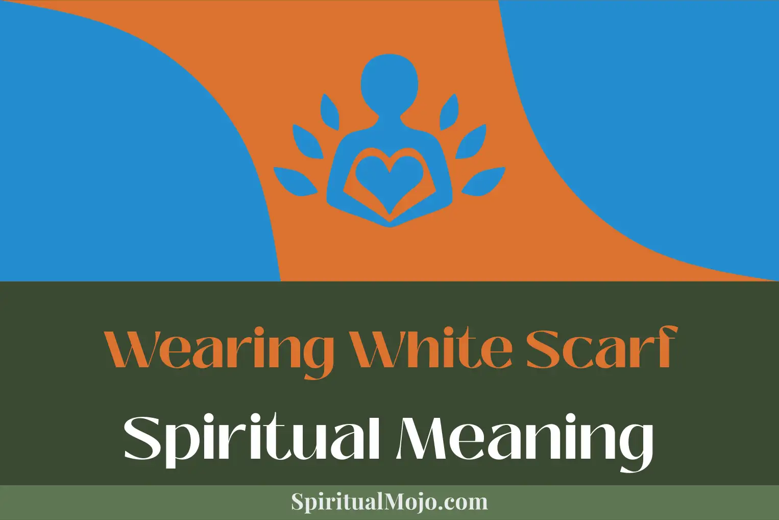wearing white scarf spiritual meaning