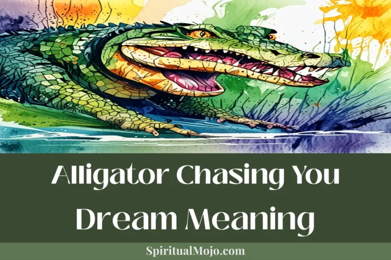 alligator chasing you dream meaning