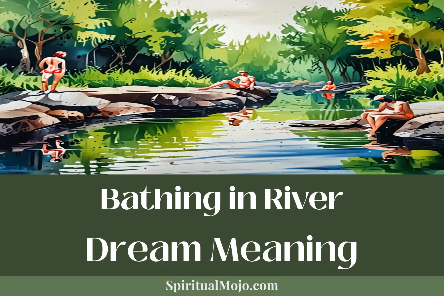 bathing in river dream meaning