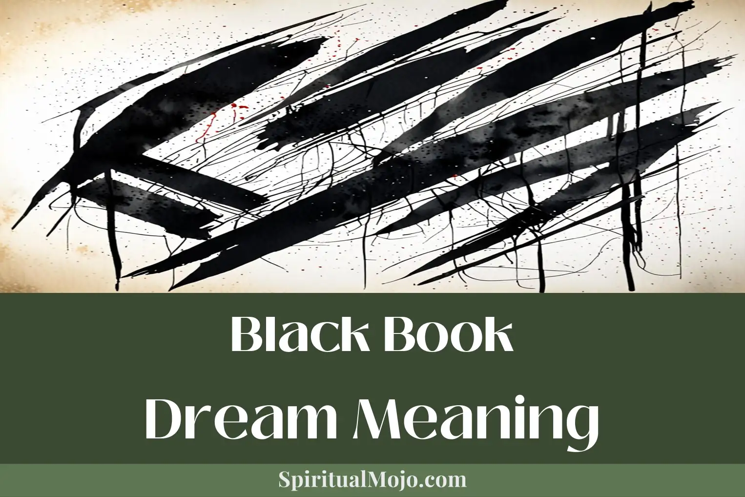 black book dream meaning