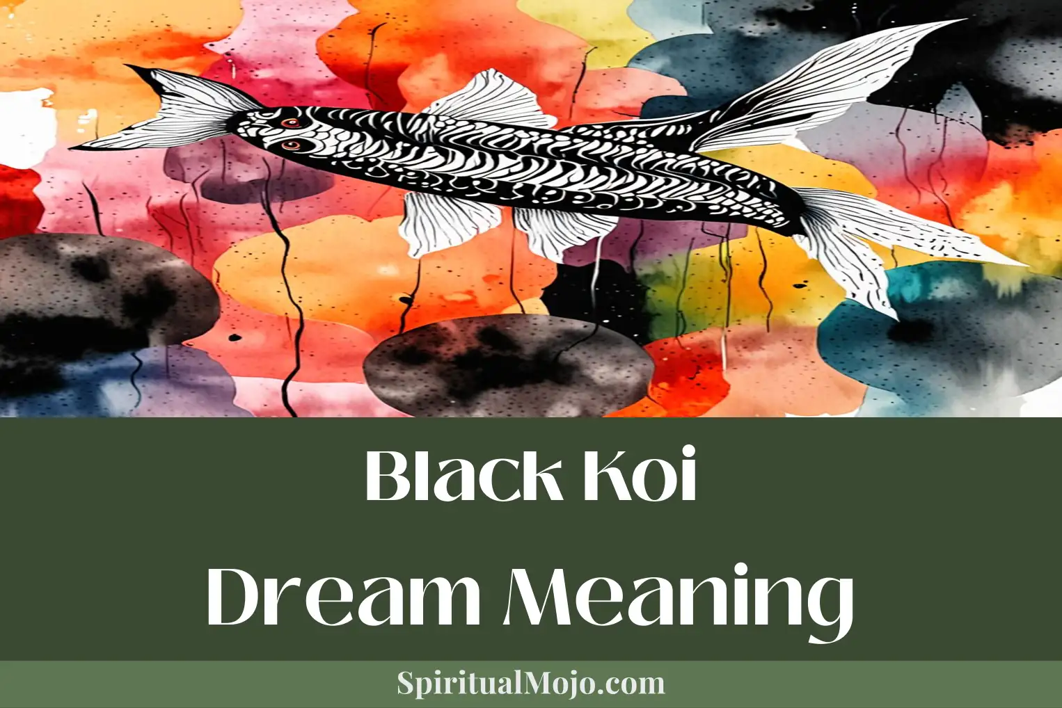 black koi dream meaning