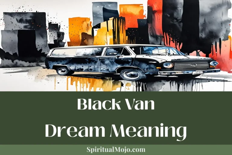 black van dream meaning