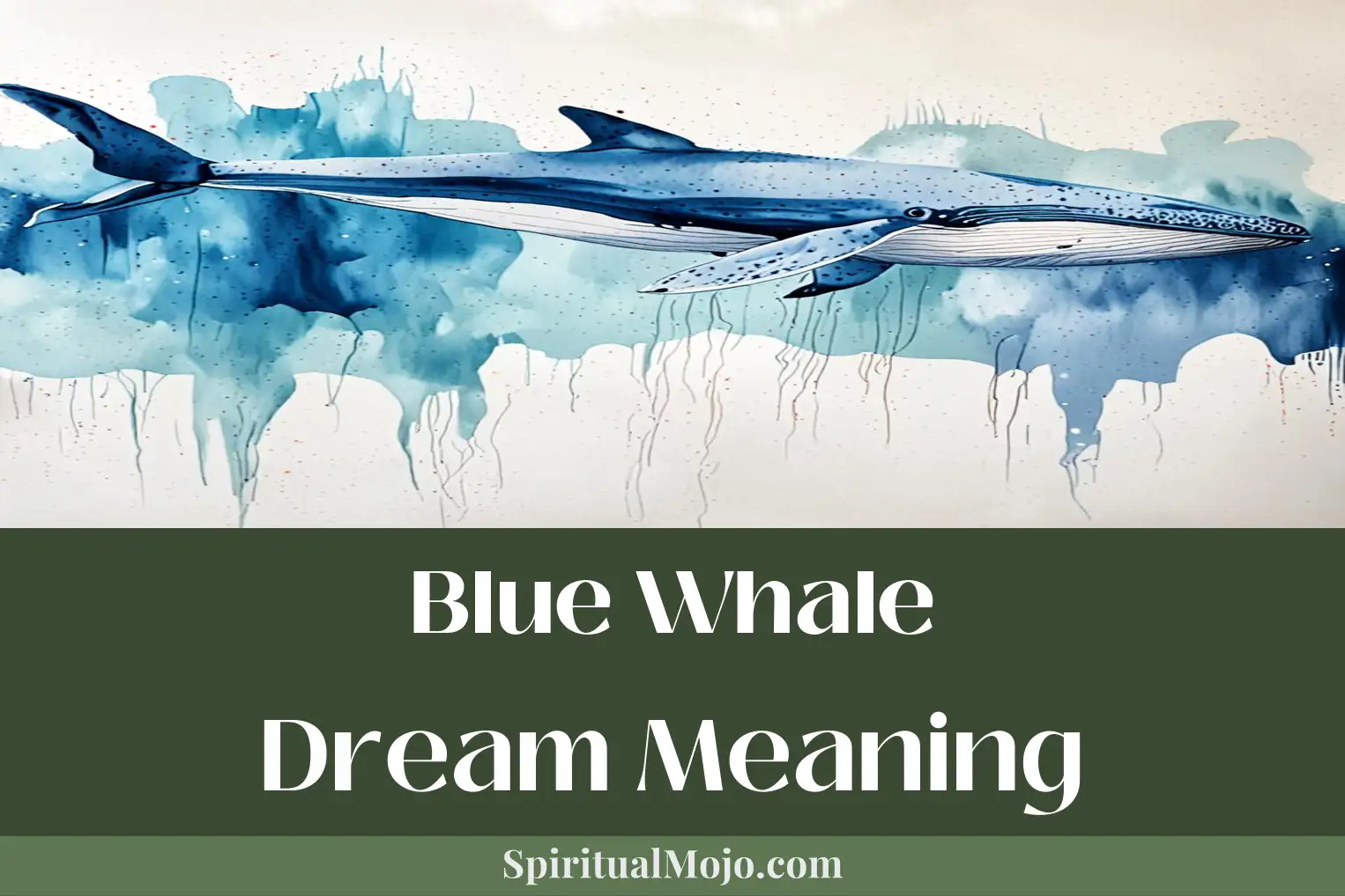 blue whale dream meaning