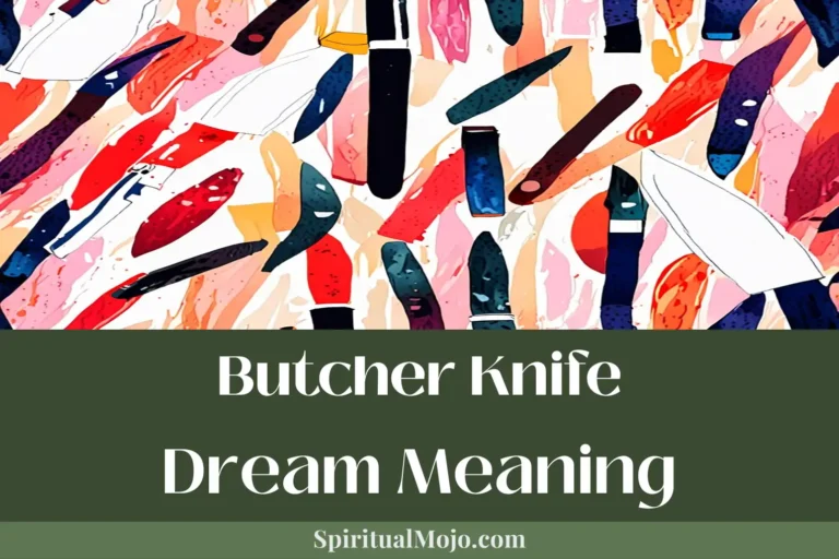butcher knife dream meaning