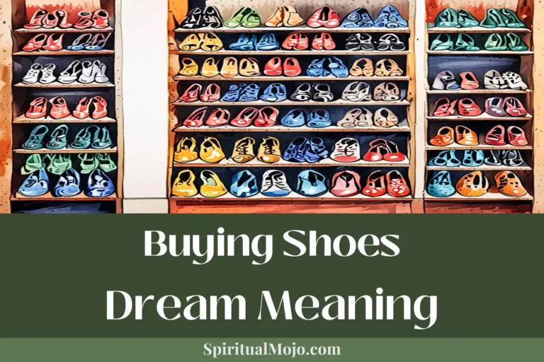 buying shoes dream meaning