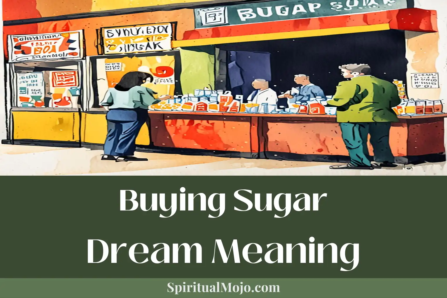 buying sugar dream meaning