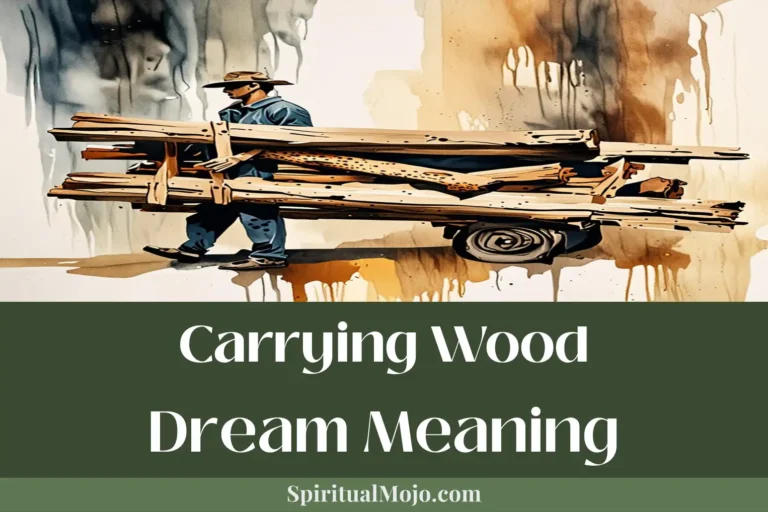 carrying wood dream meaning