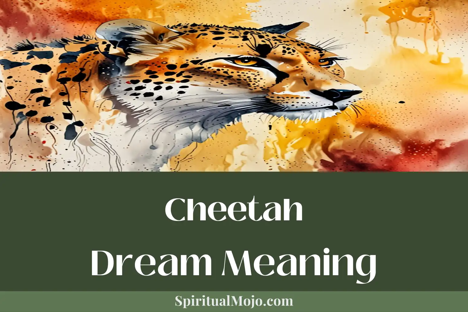 cheetah dream meaning