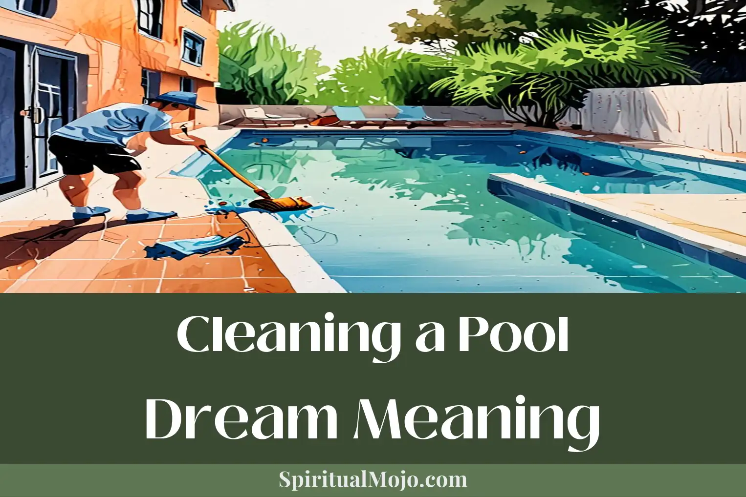 cleaning a pool dream meaning