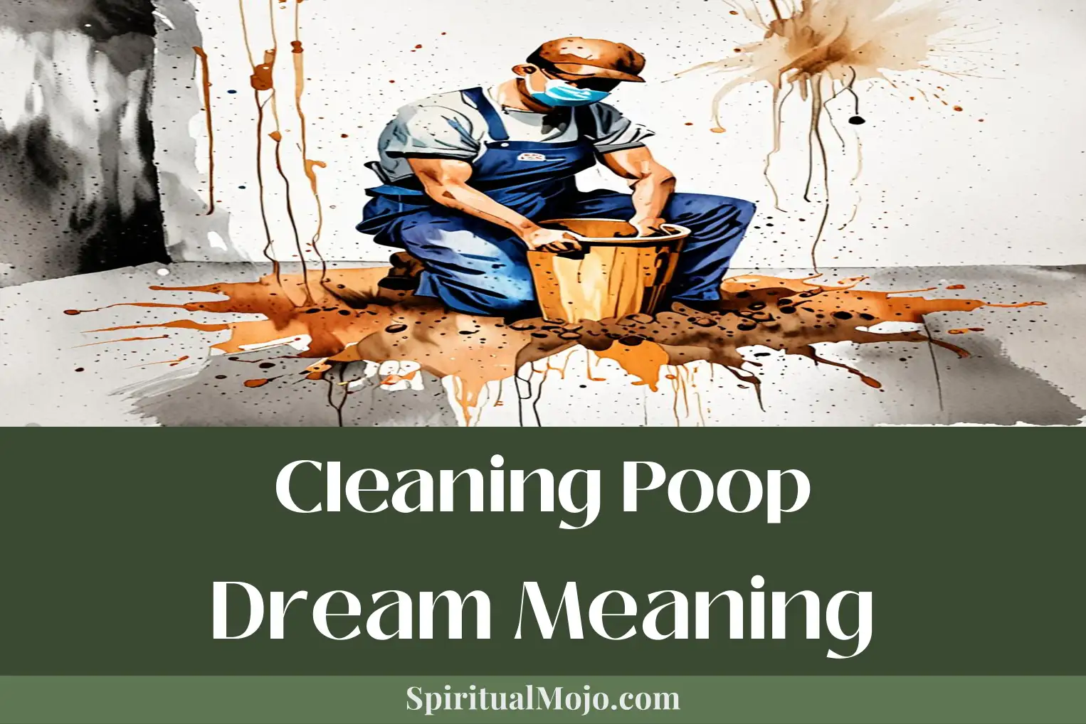 cleaning poop dream meaning