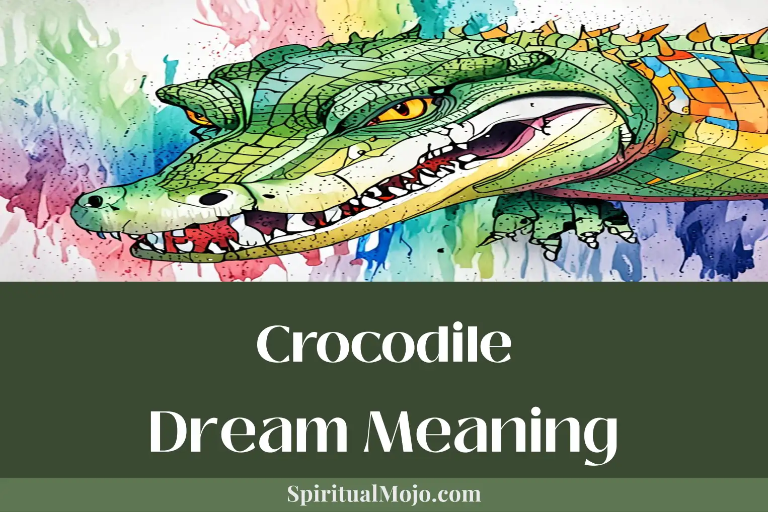 crocodile dream meaning