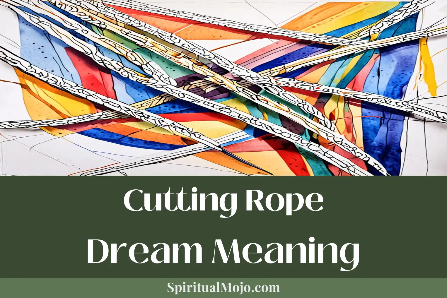 cutting rope dream meaning