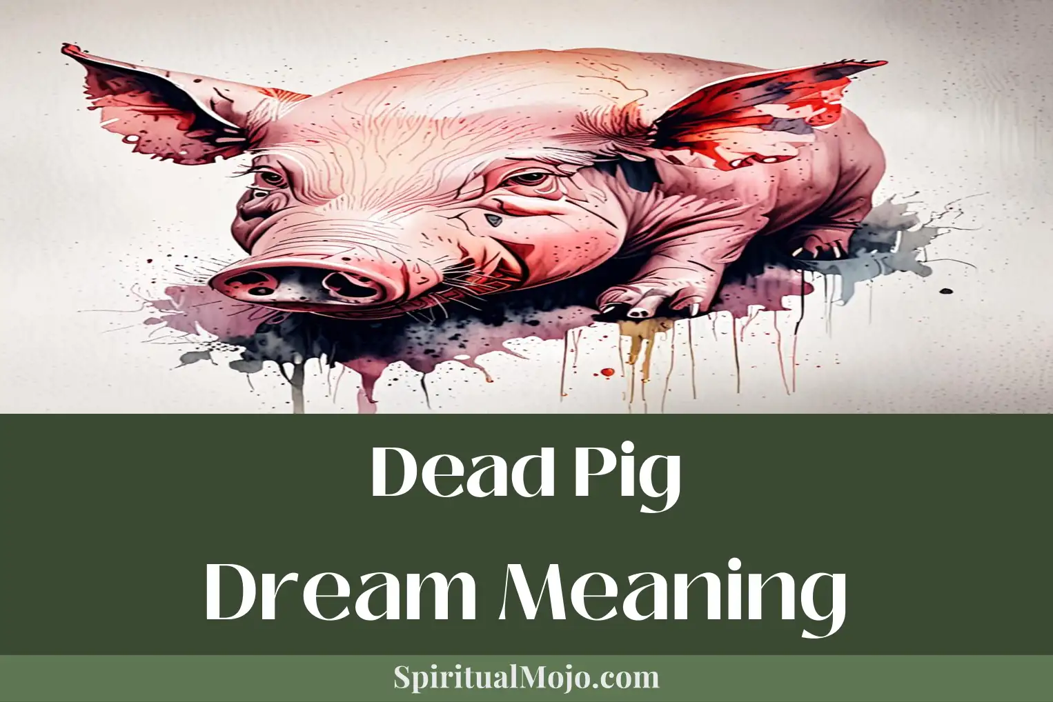 dead pig dream meaning