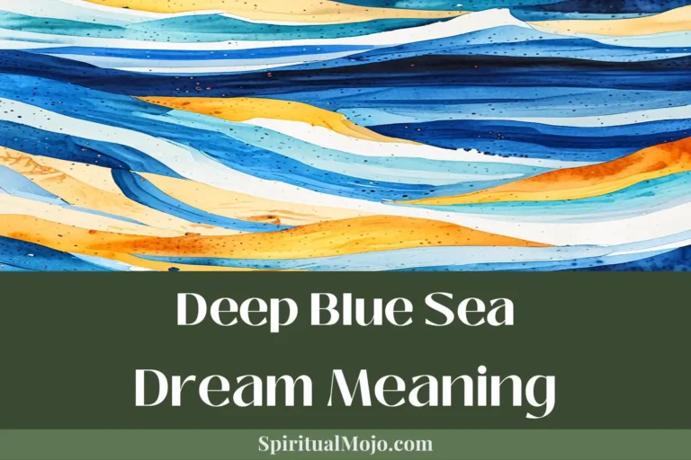 deep blue sea dream meaning