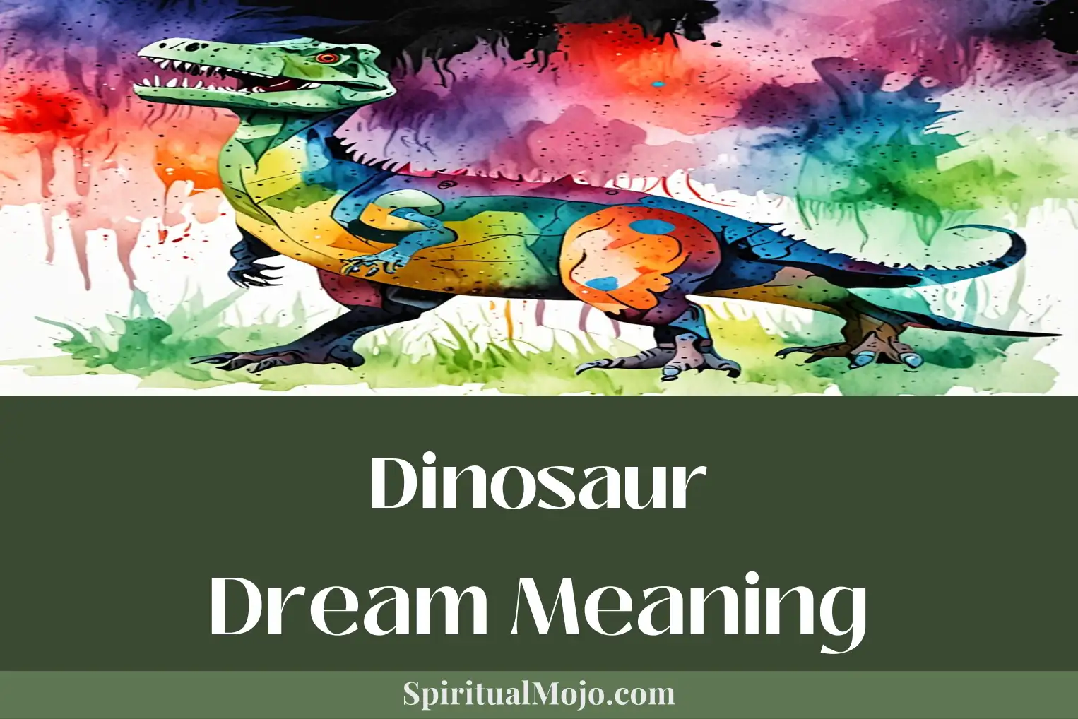 dinosaur dream meaning