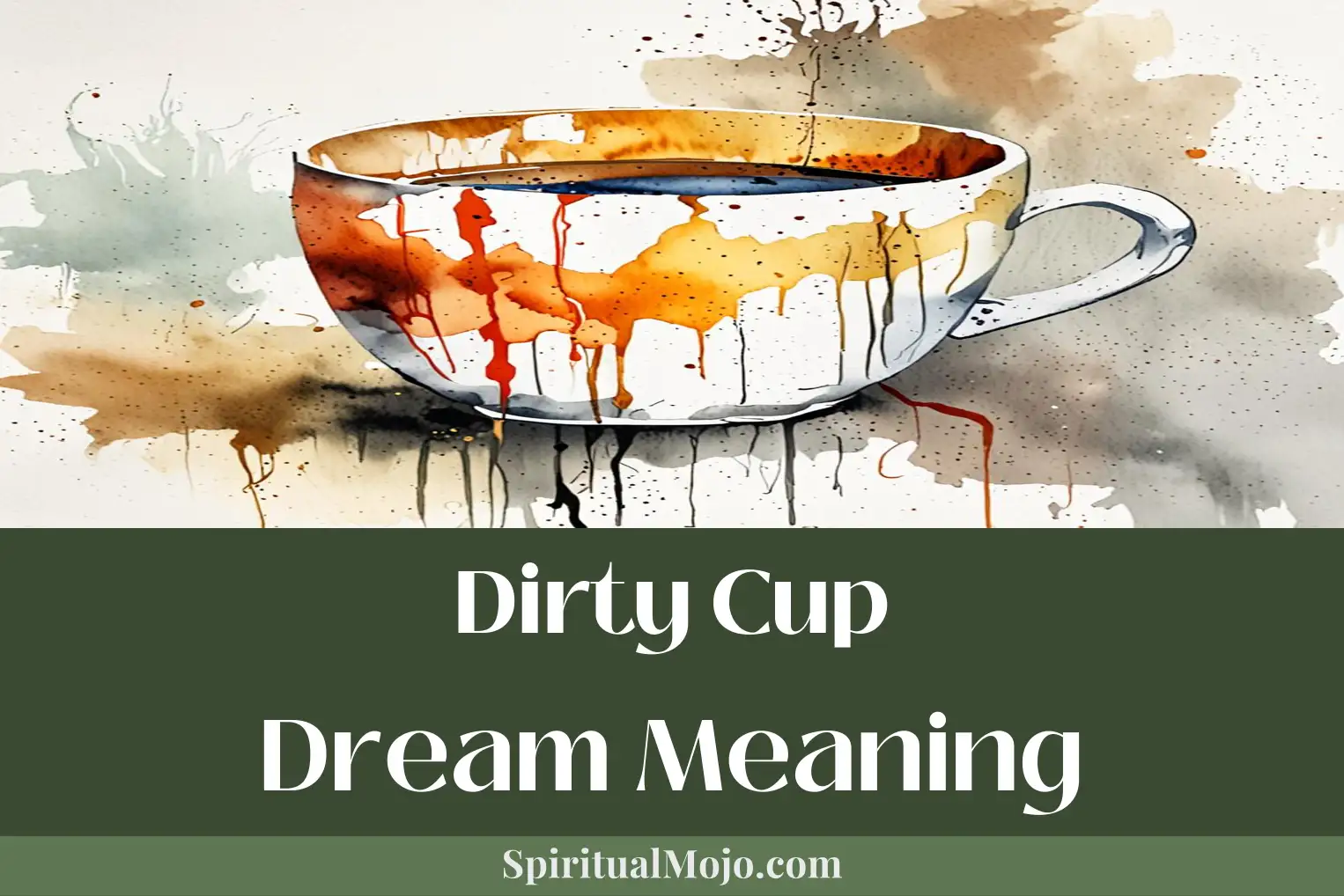 dirty cup dream meaning