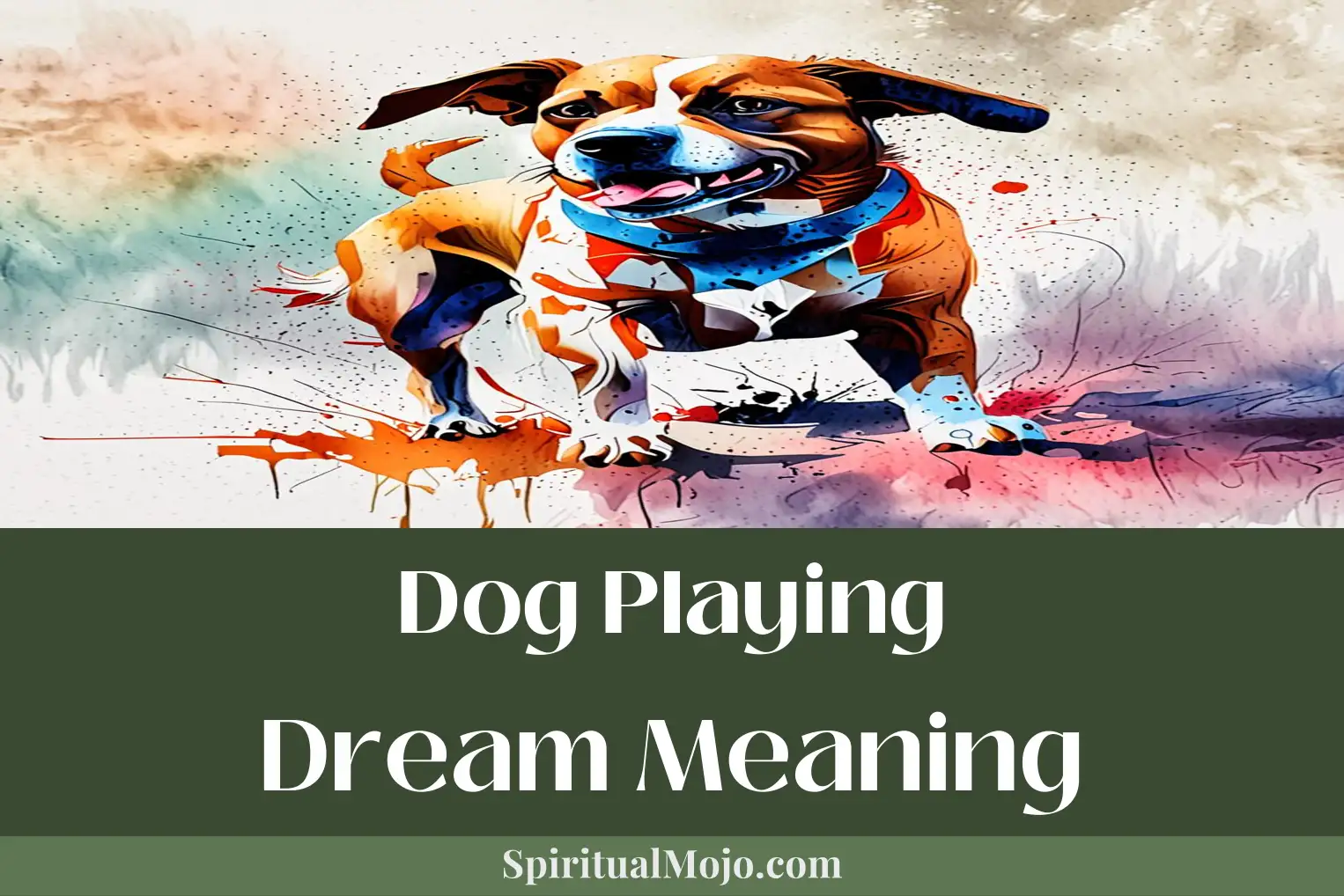dog playing dream meaning