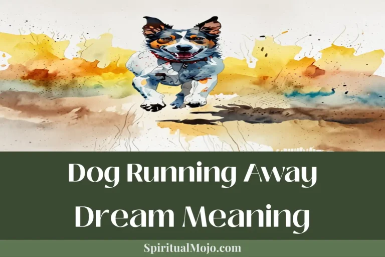 dog running away dream meaning