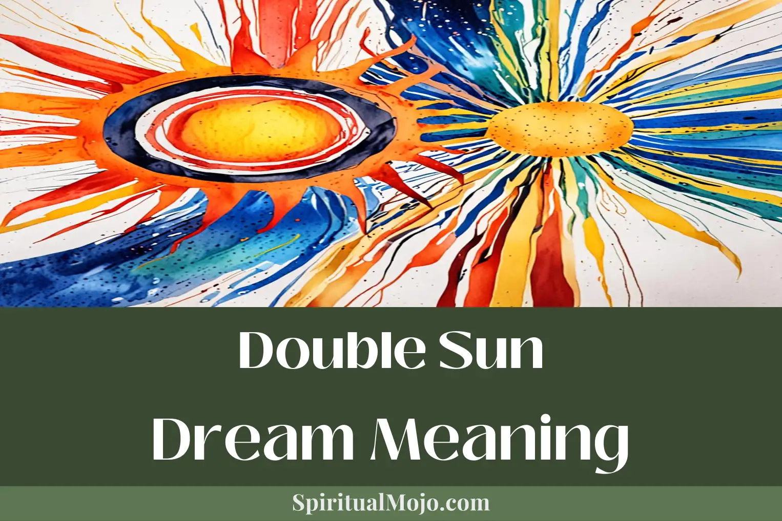 double sun dream meaning