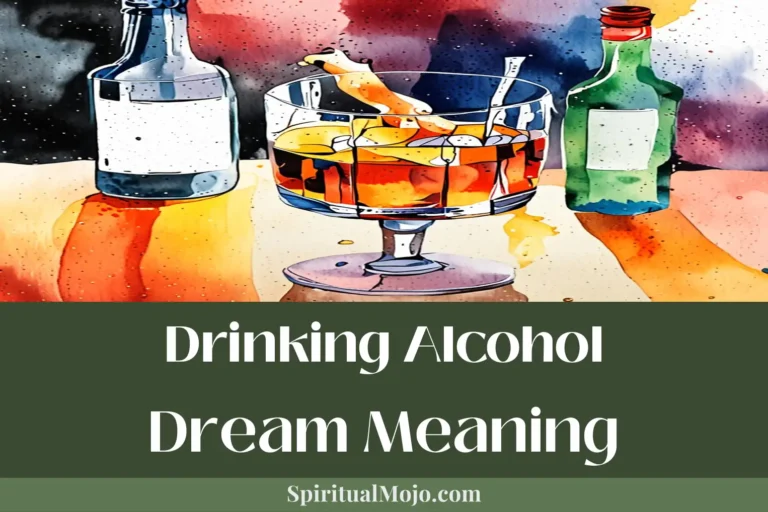 drinking alcohol dream meaning