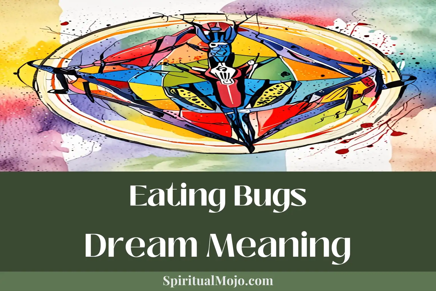 eating bugs dream meaning