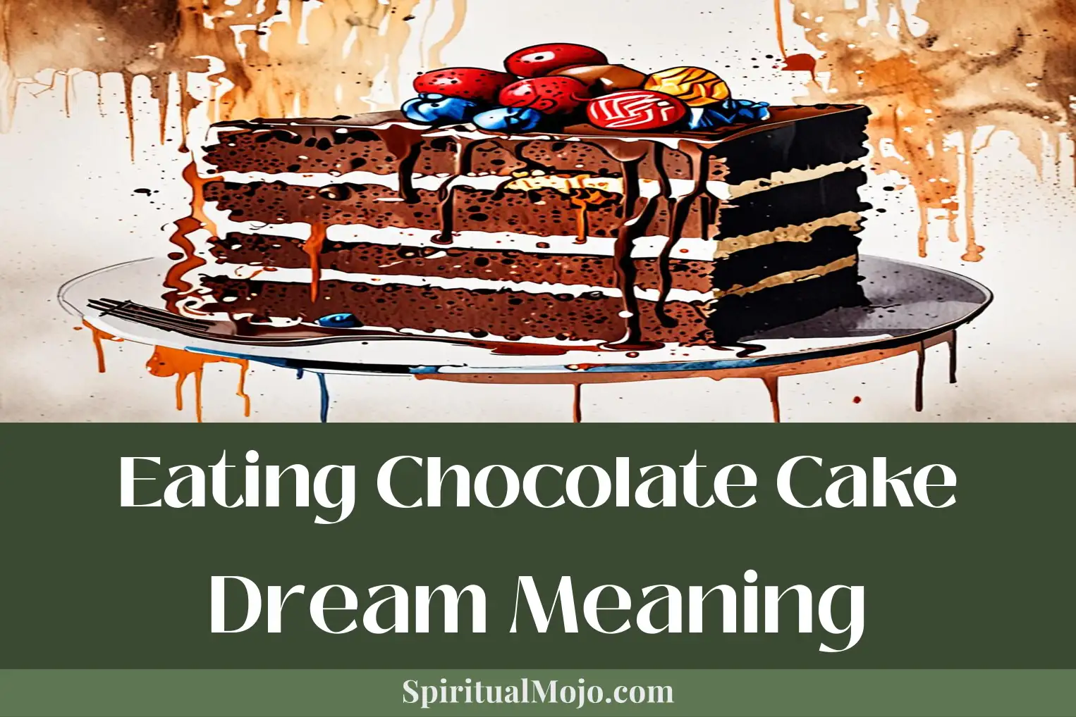 eating chocolate cake dream meaning