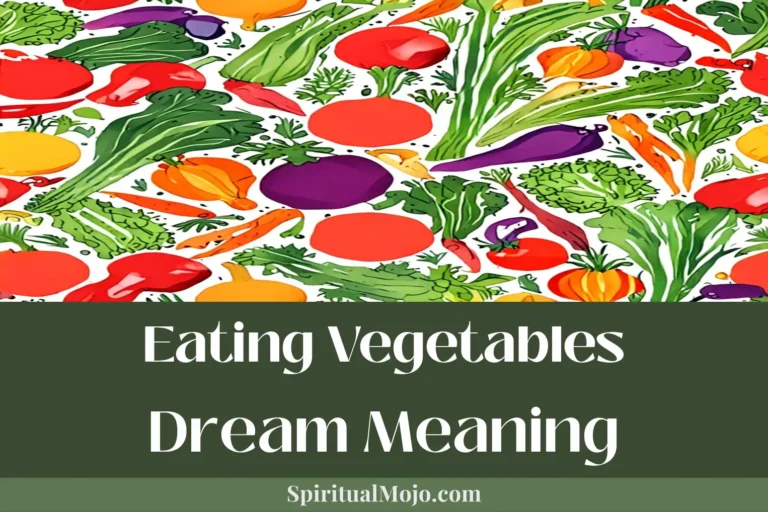 eating vegetables dream meaning