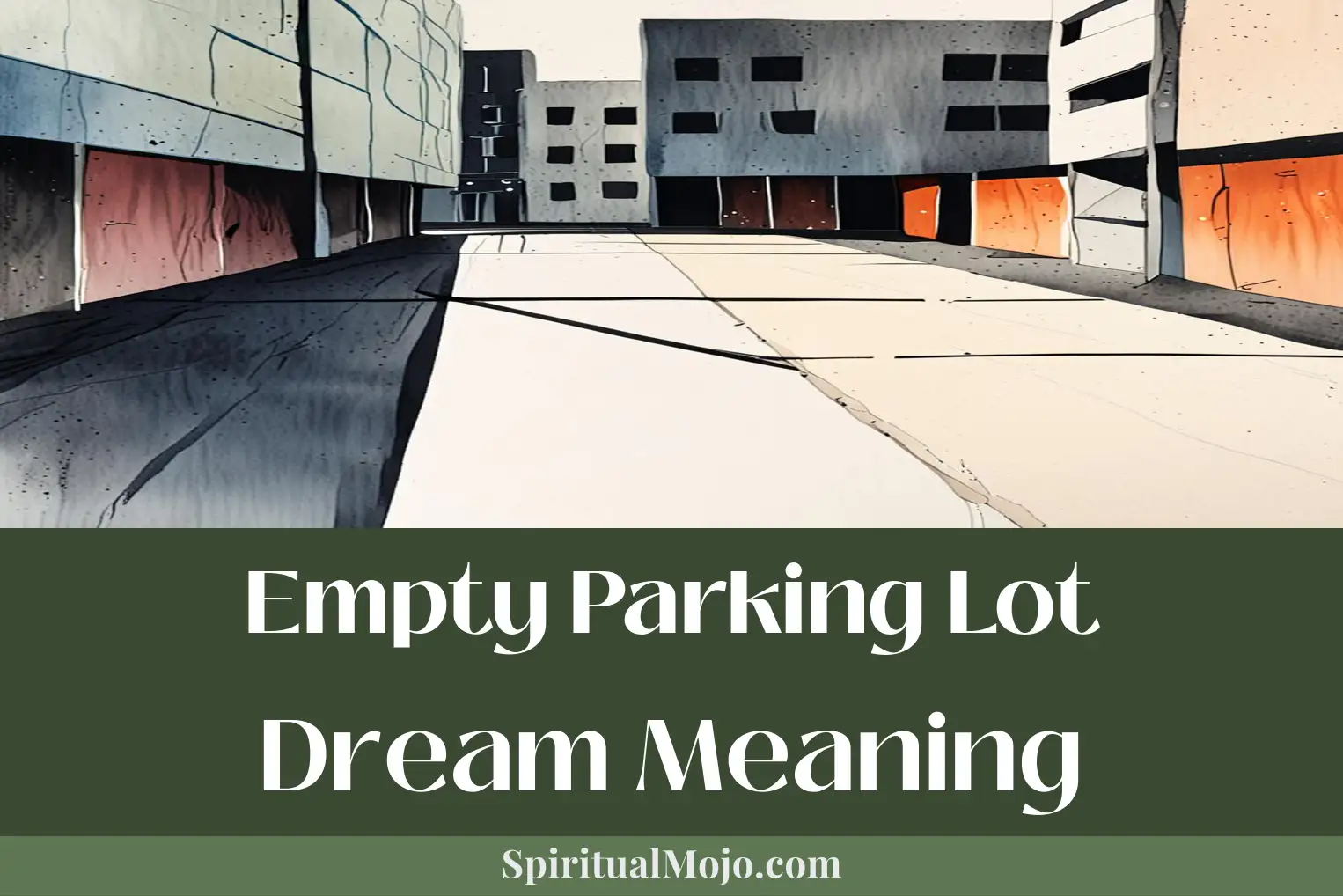 empty parking lot dream meaning