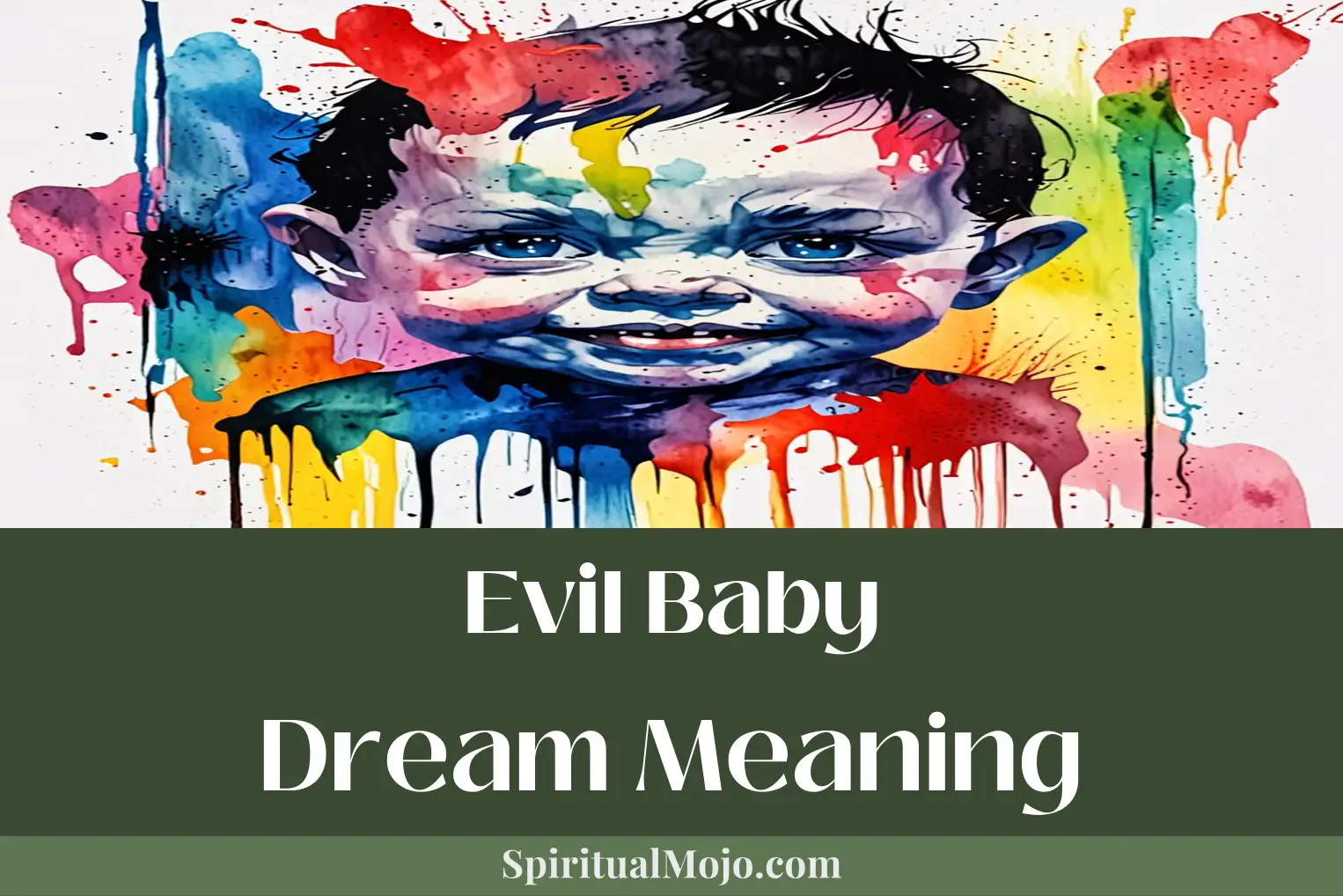evil baby dream meaning
