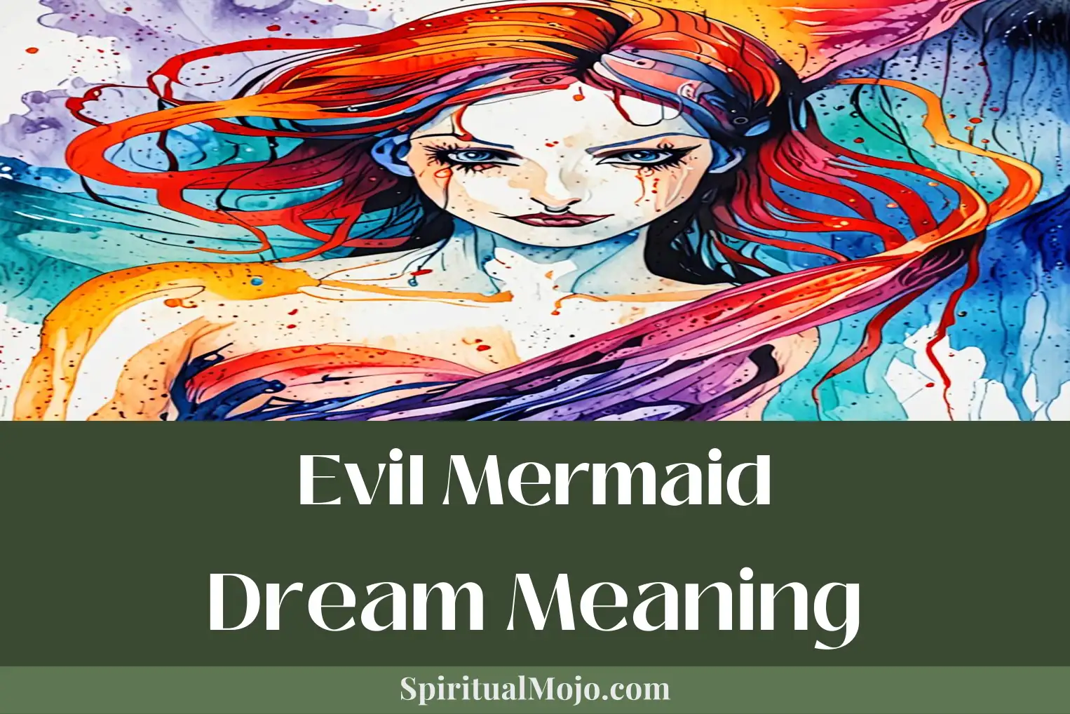 evil mermaid dream meaning