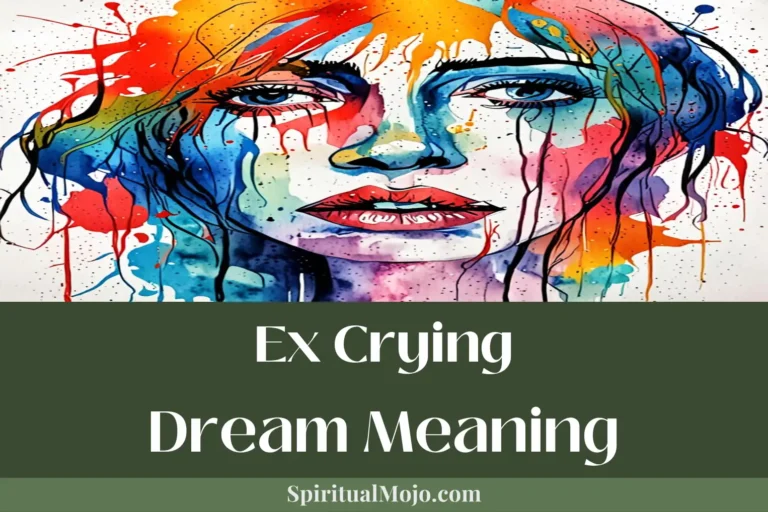 ex crying dream meaning