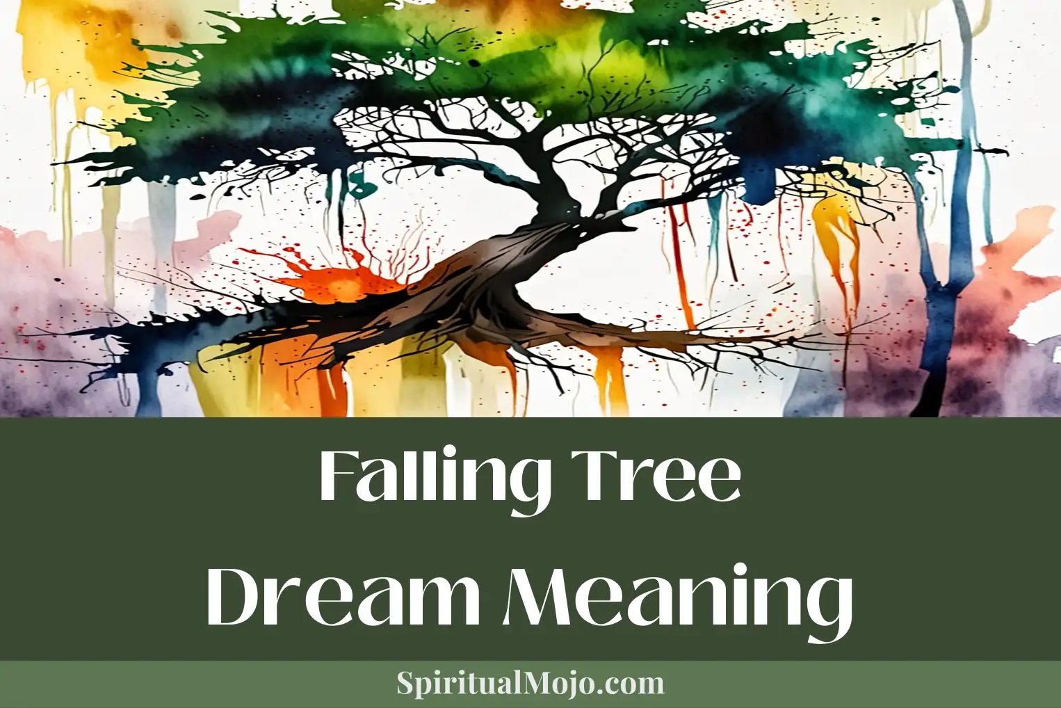 falling tree dream meaning