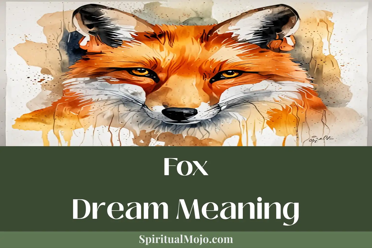 fox dream meaning
