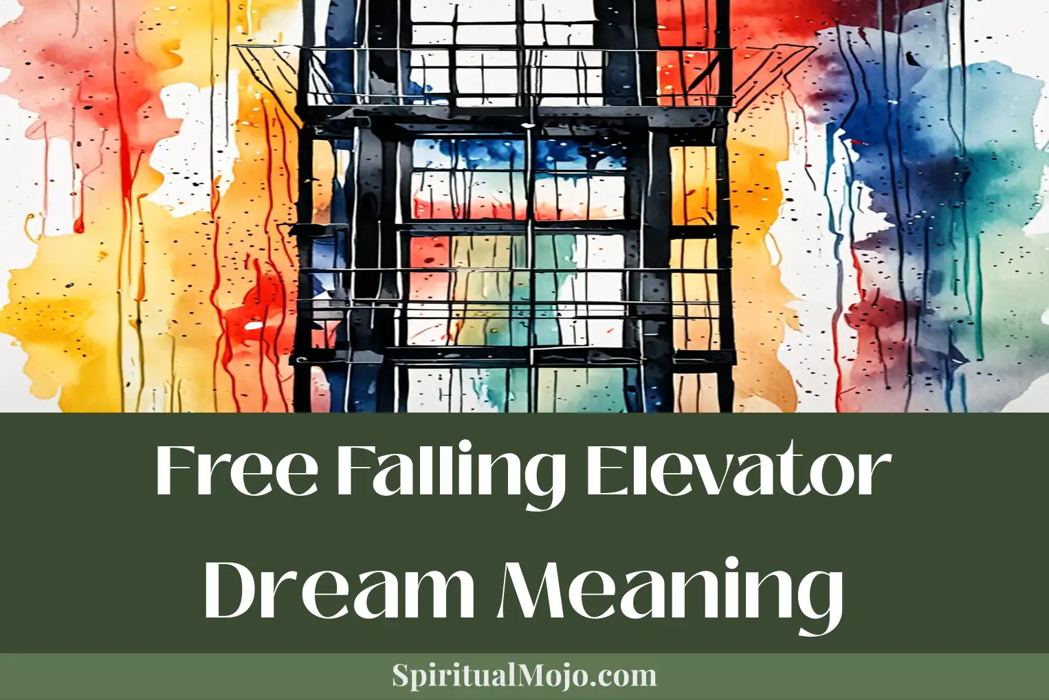free falling elevator dream meaning