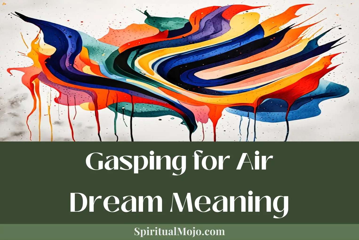 gasping for air dream meaning