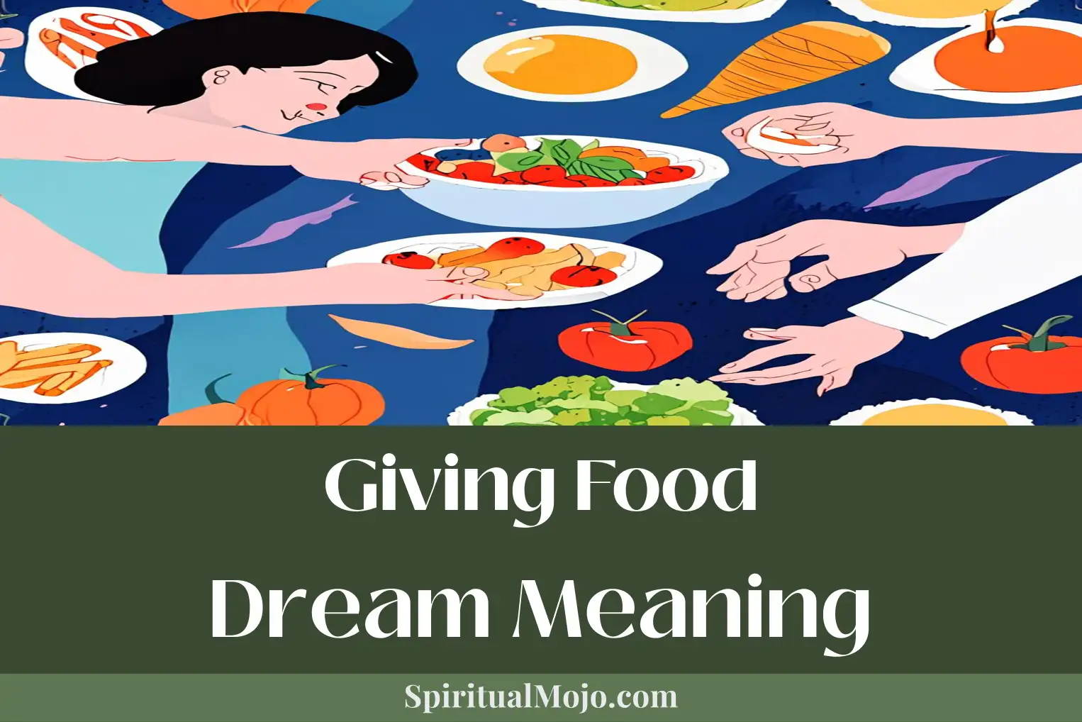 giving food dream meaning
