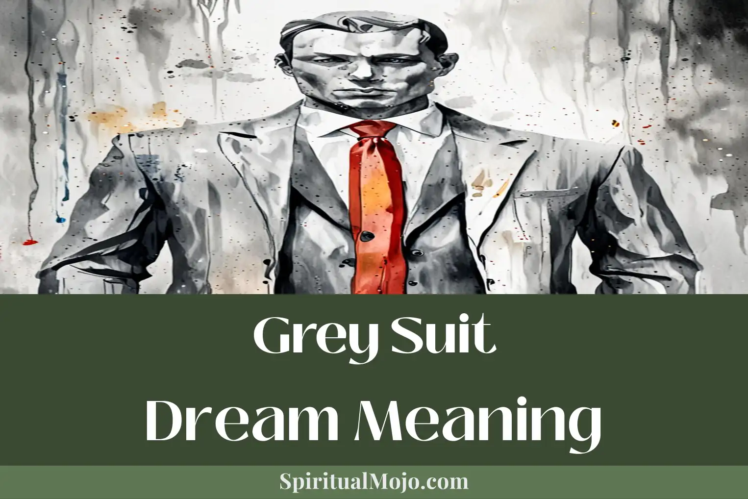 grey suit dream meaning