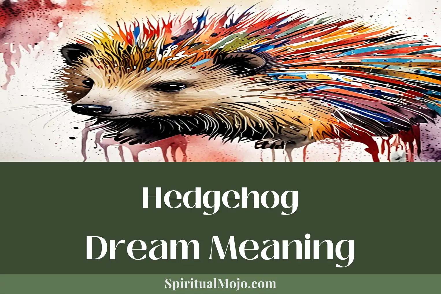 hedgehog dream meaning